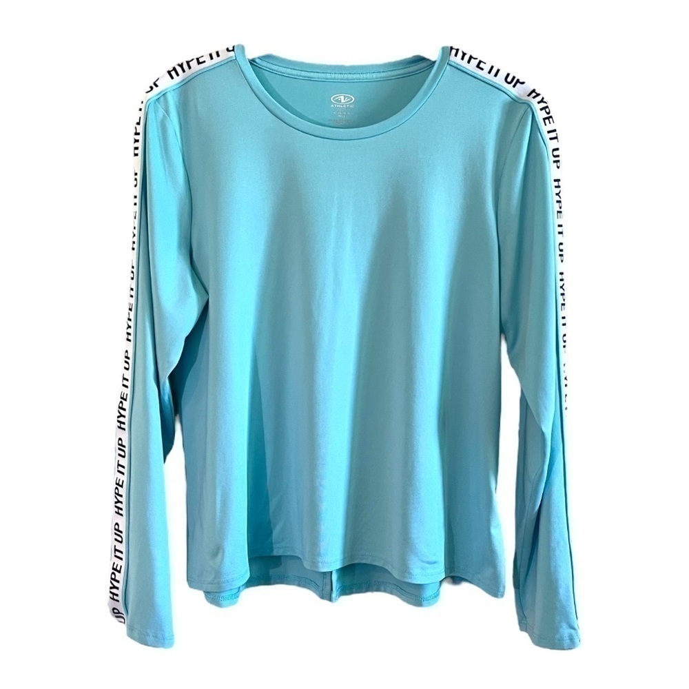 ATHLETIC WORKS, LONG SLEEVE, CROP TOP. SIZE XL(14/16)